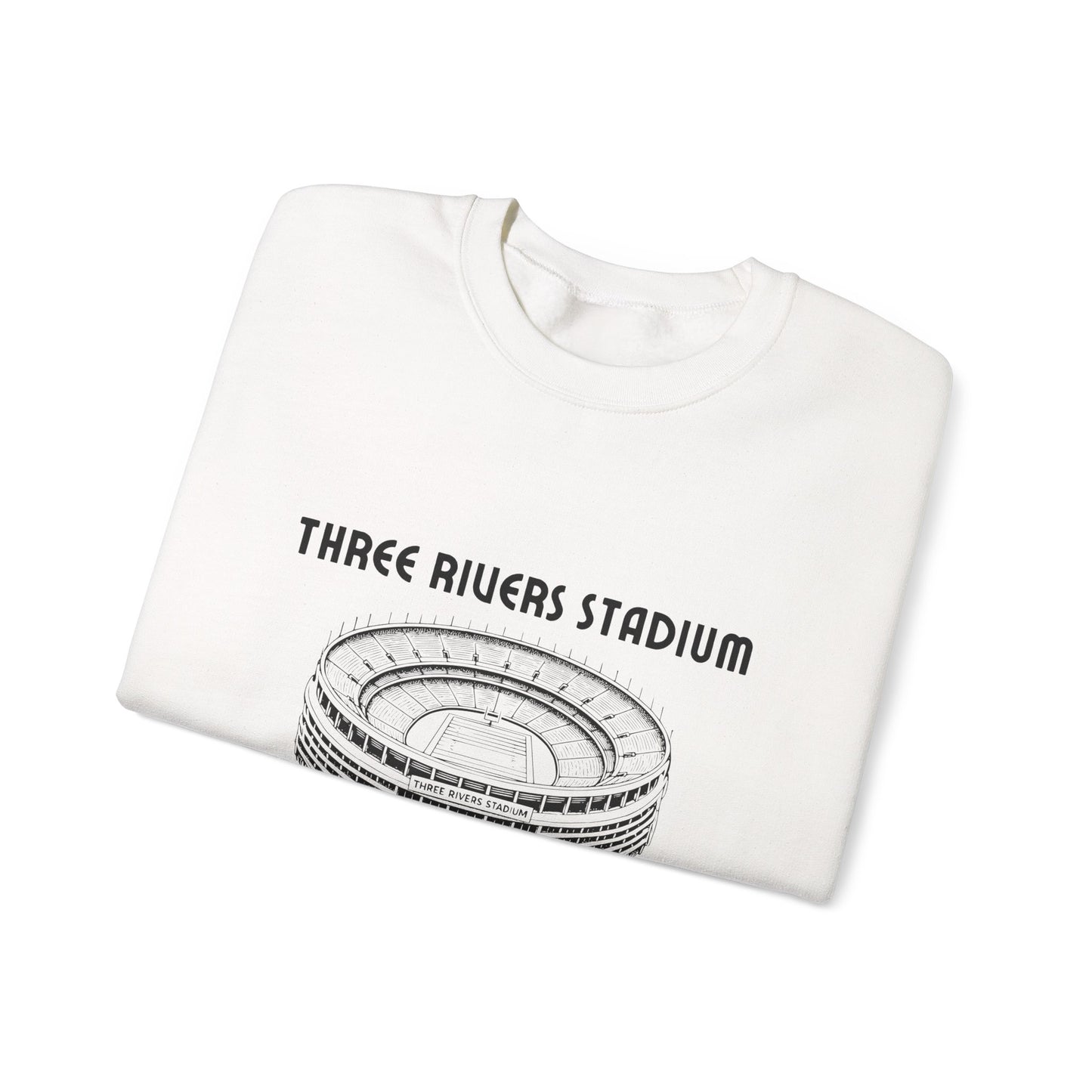 Vintage Pittsburgh Three Rivers Stadium Crewneck