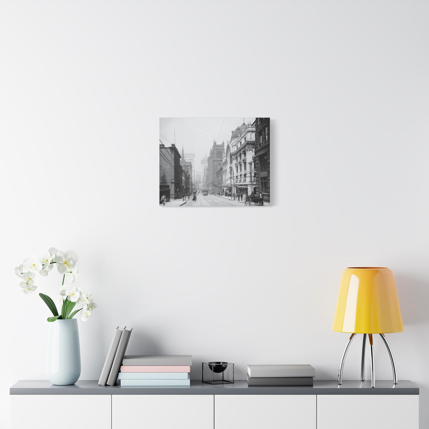 Vintage Pittsburgh Sixth Avenue Canvas Print
