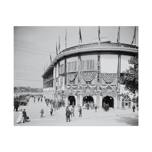Vintage Pittsburgh Forbes Field Print