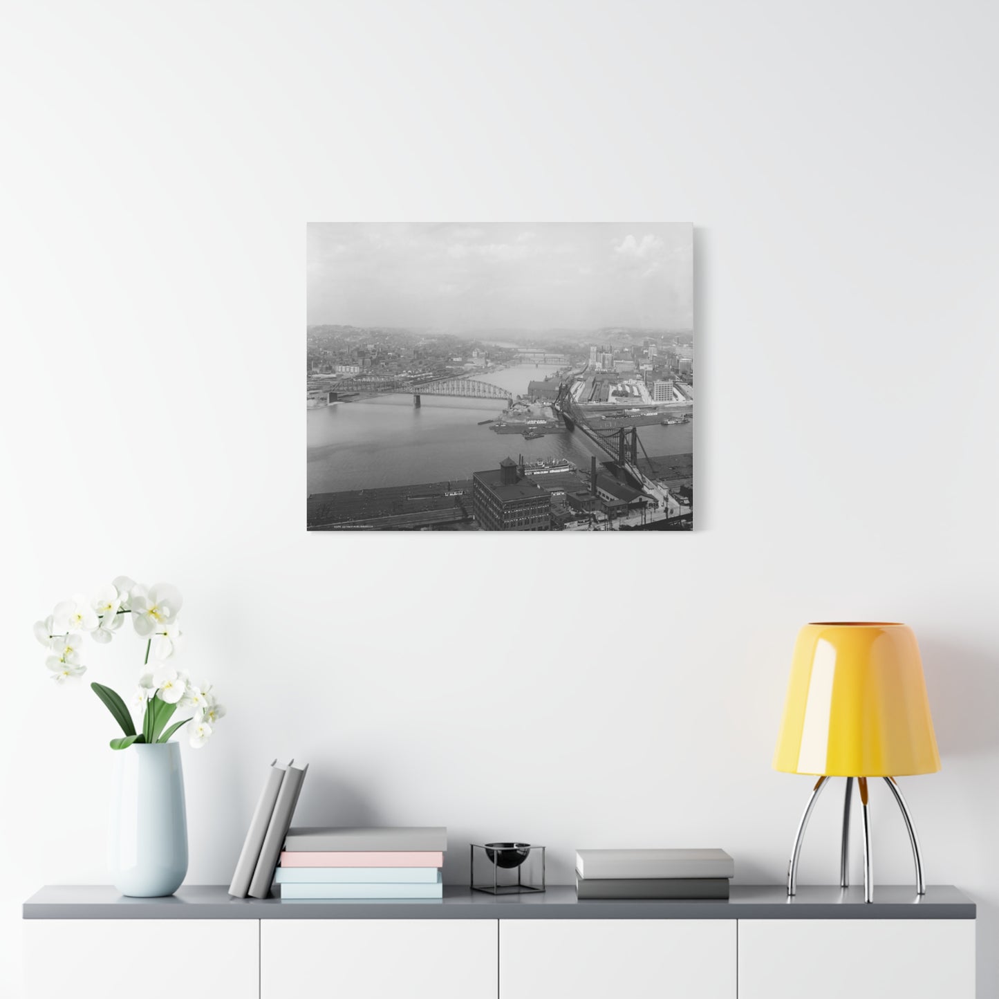 Vintage Pittsburgh Point Canvas Print