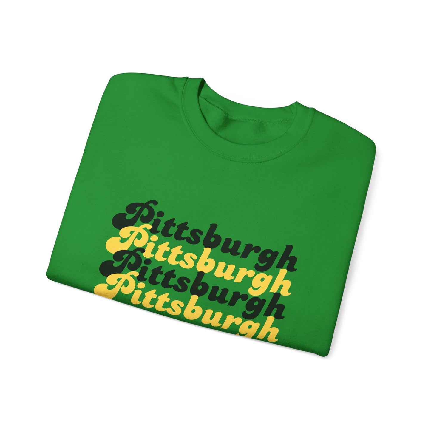 Retro Pittsburgh x4 Crewneck Sweatshirt