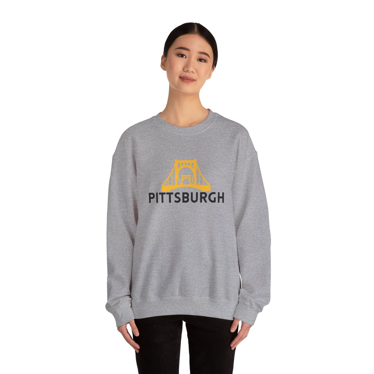 Pittsburgh Bridge Logo Crewneck Sweatshirt