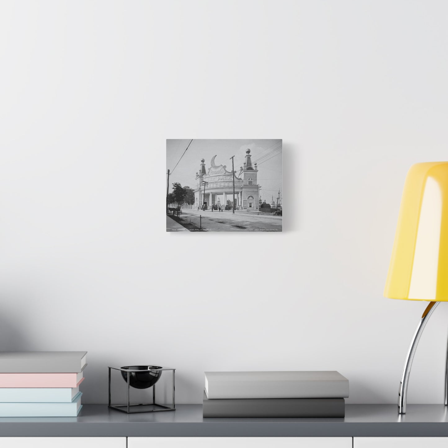 Vintage Pittsburgh Luna Park Canvas Print