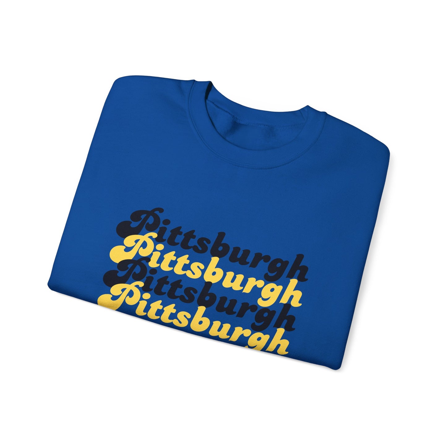 Retro Pittsburgh x4 Crewneck Sweatshirt