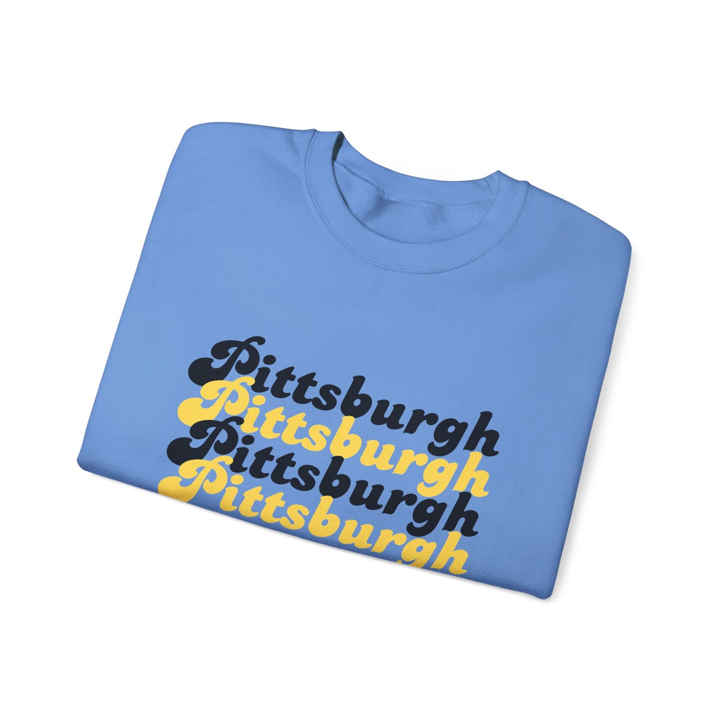 Retro Pittsburgh x4 Crewneck Sweatshirt