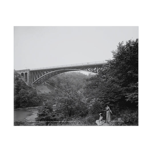 Vintage Pittsburgh Schenley Park Print