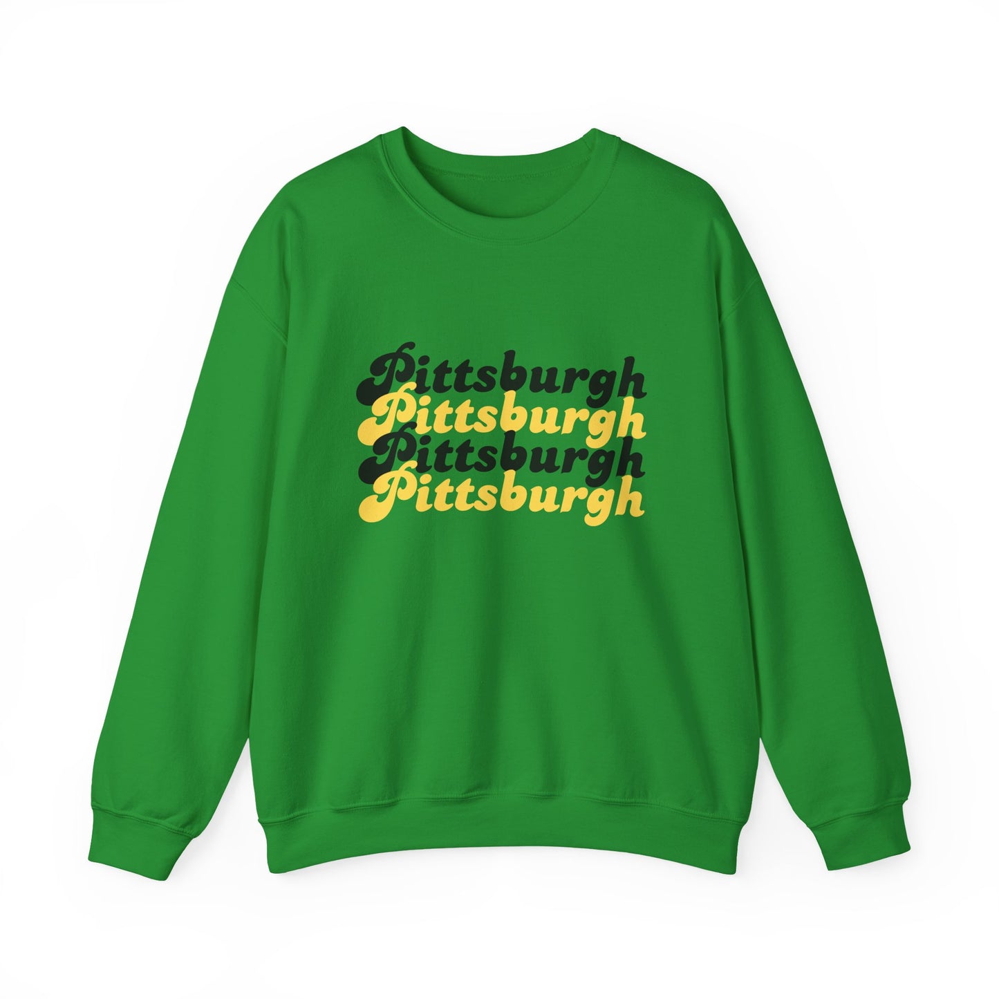 Retro Pittsburgh x4 Crewneck Sweatshirt