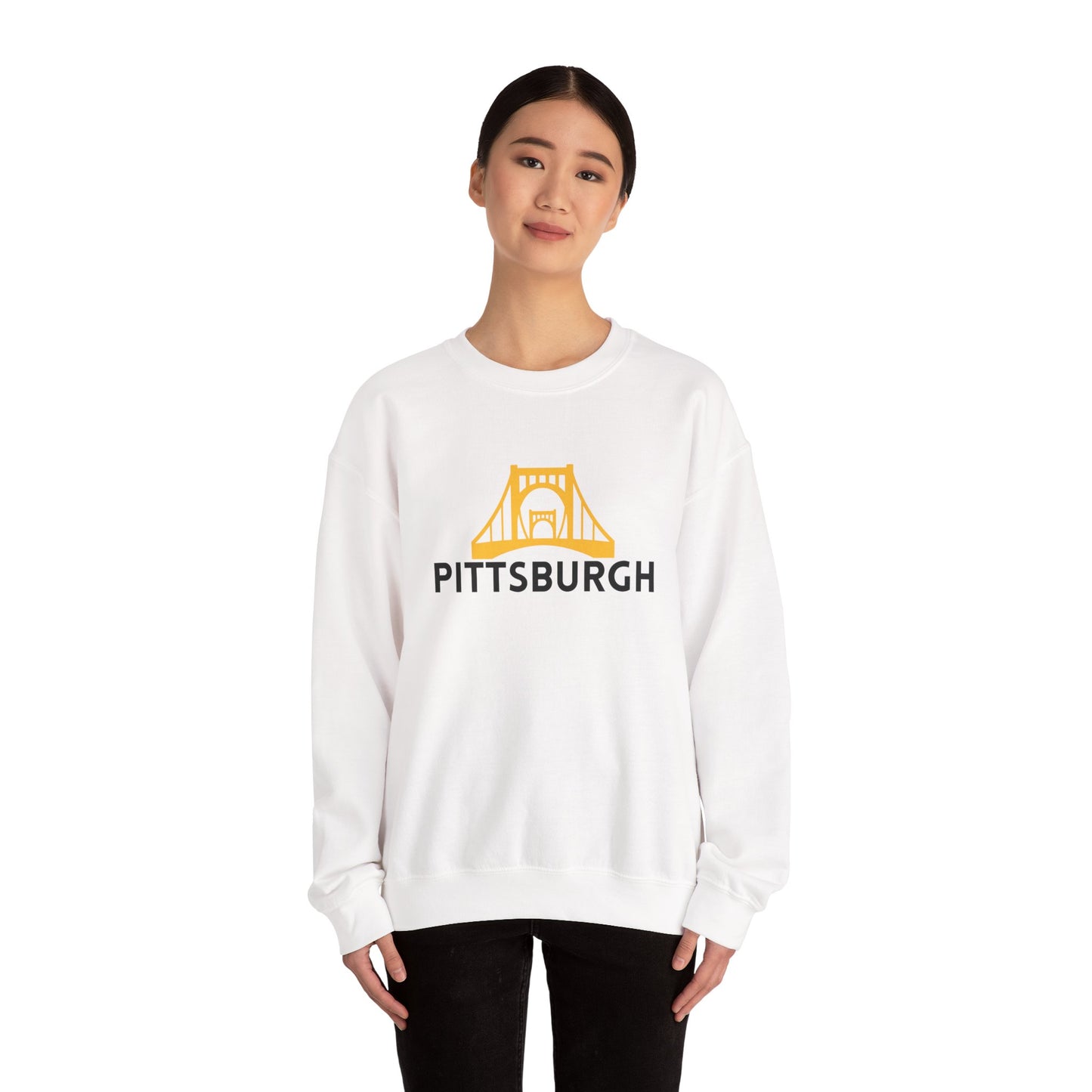 Pittsburgh Bridge Logo Crewneck Sweatshirt