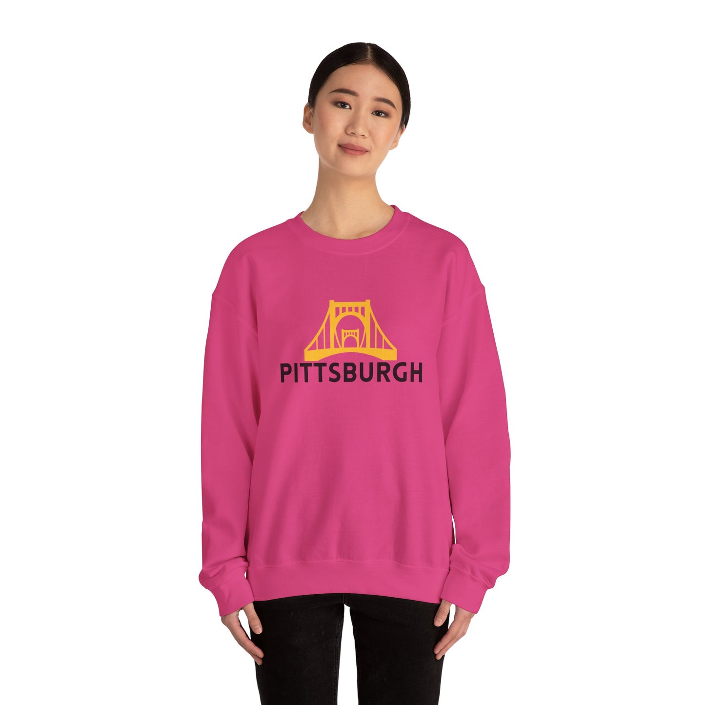 Pittsburgh Bridge Logo Crewneck Sweatshirt
