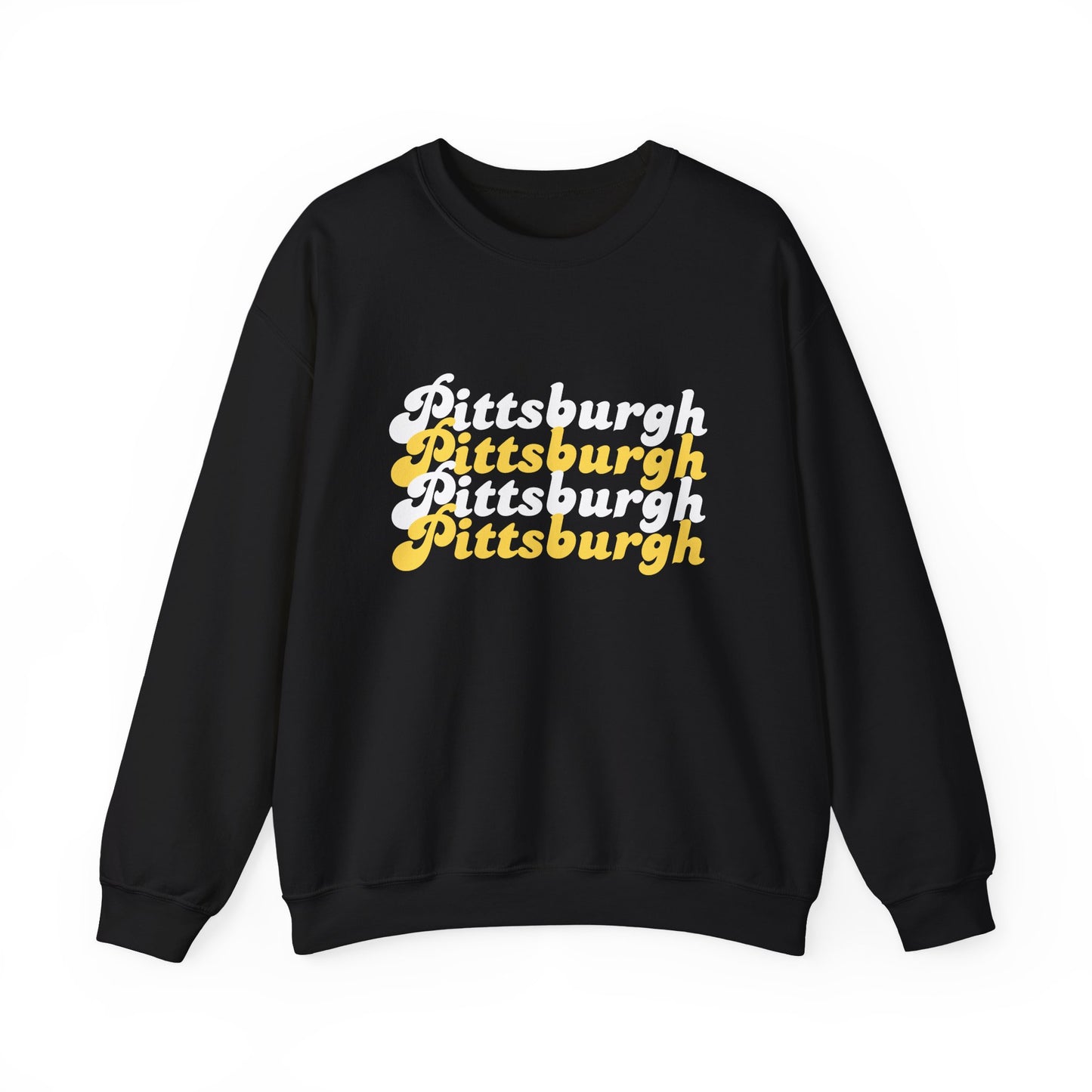 Retro Pittsburgh x4 Crewneck Sweatshirt