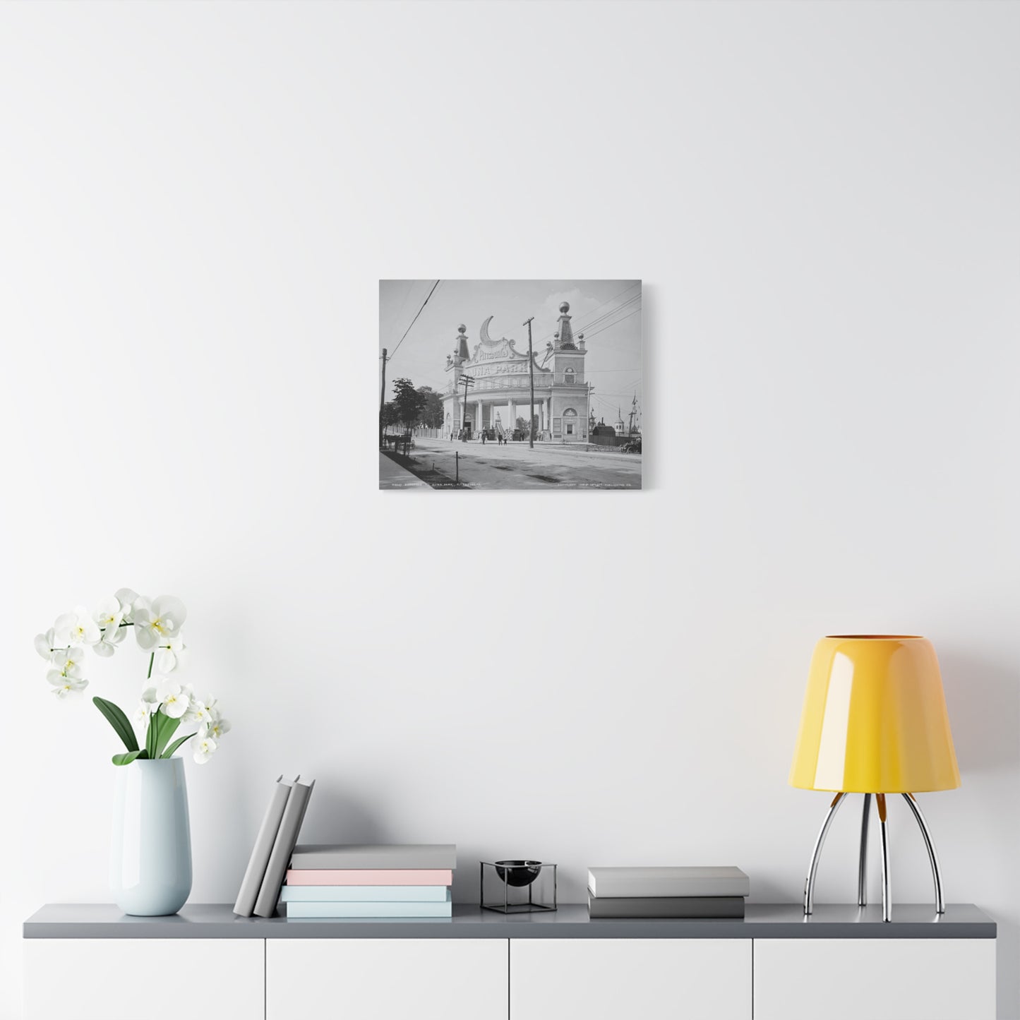 Vintage Pittsburgh Luna Park Canvas Print