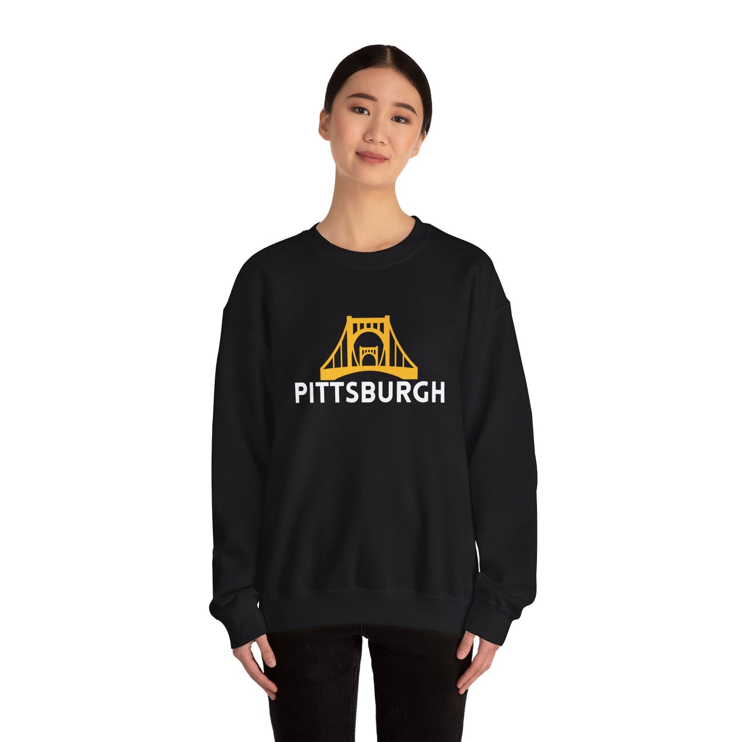Pittsburgh Bridge Logo Crewneck Sweatshirt