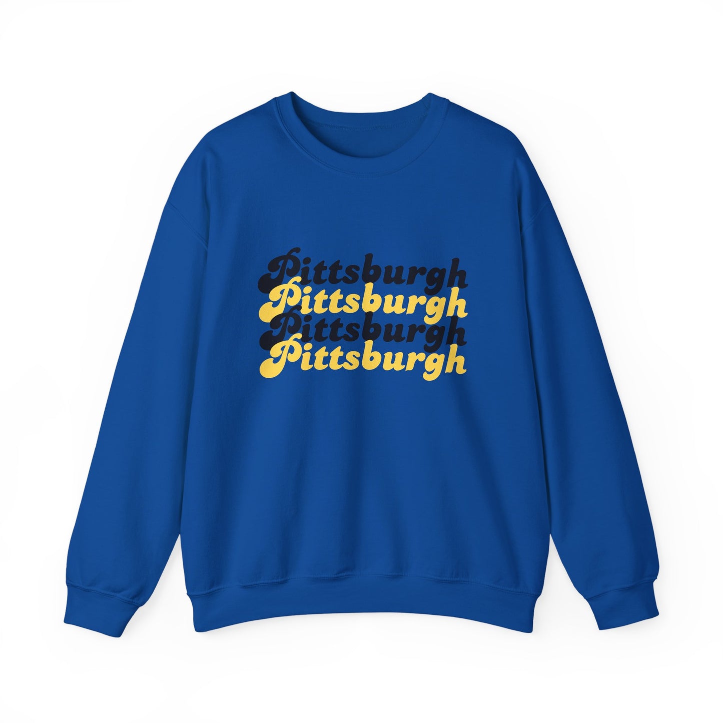 Retro Pittsburgh x4 Crewneck Sweatshirt
