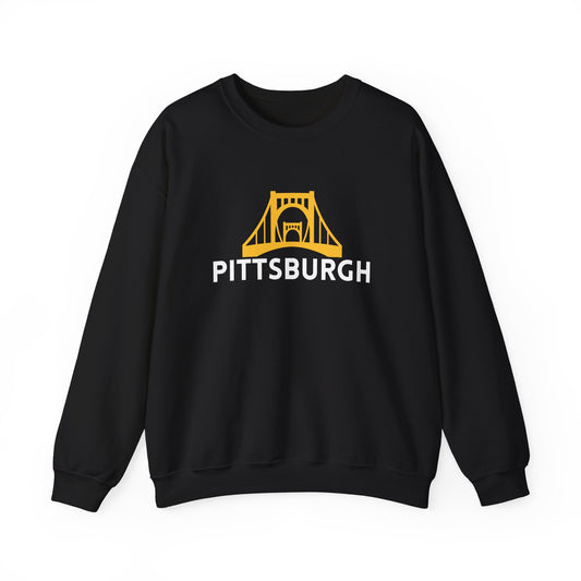 Pittsburgh Bridge Logo Crewneck Sweatshirt