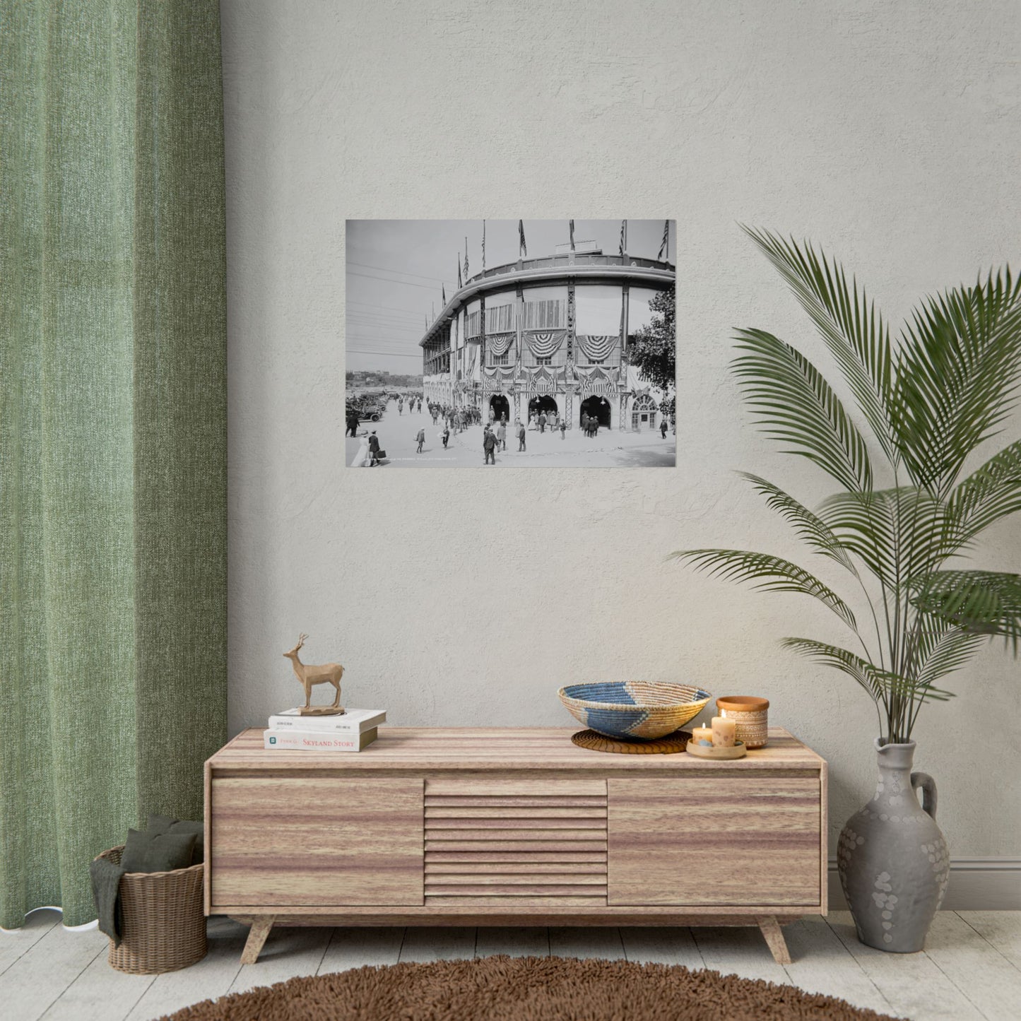 Vintage Pittsburgh Forbes Field Print