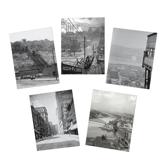 Vintage Pittsburgh Greeting Cards (5 Pack)