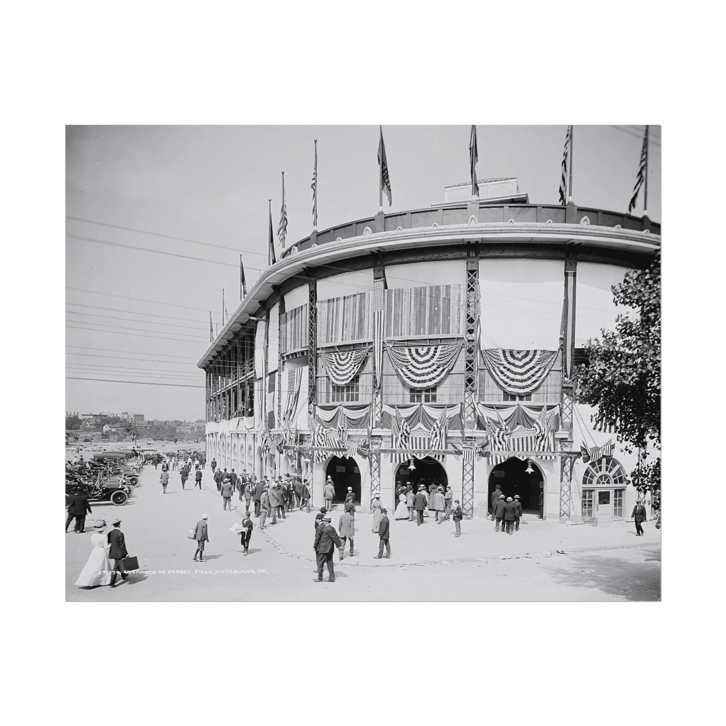 Vintage Pittsburgh Forbes Field Print