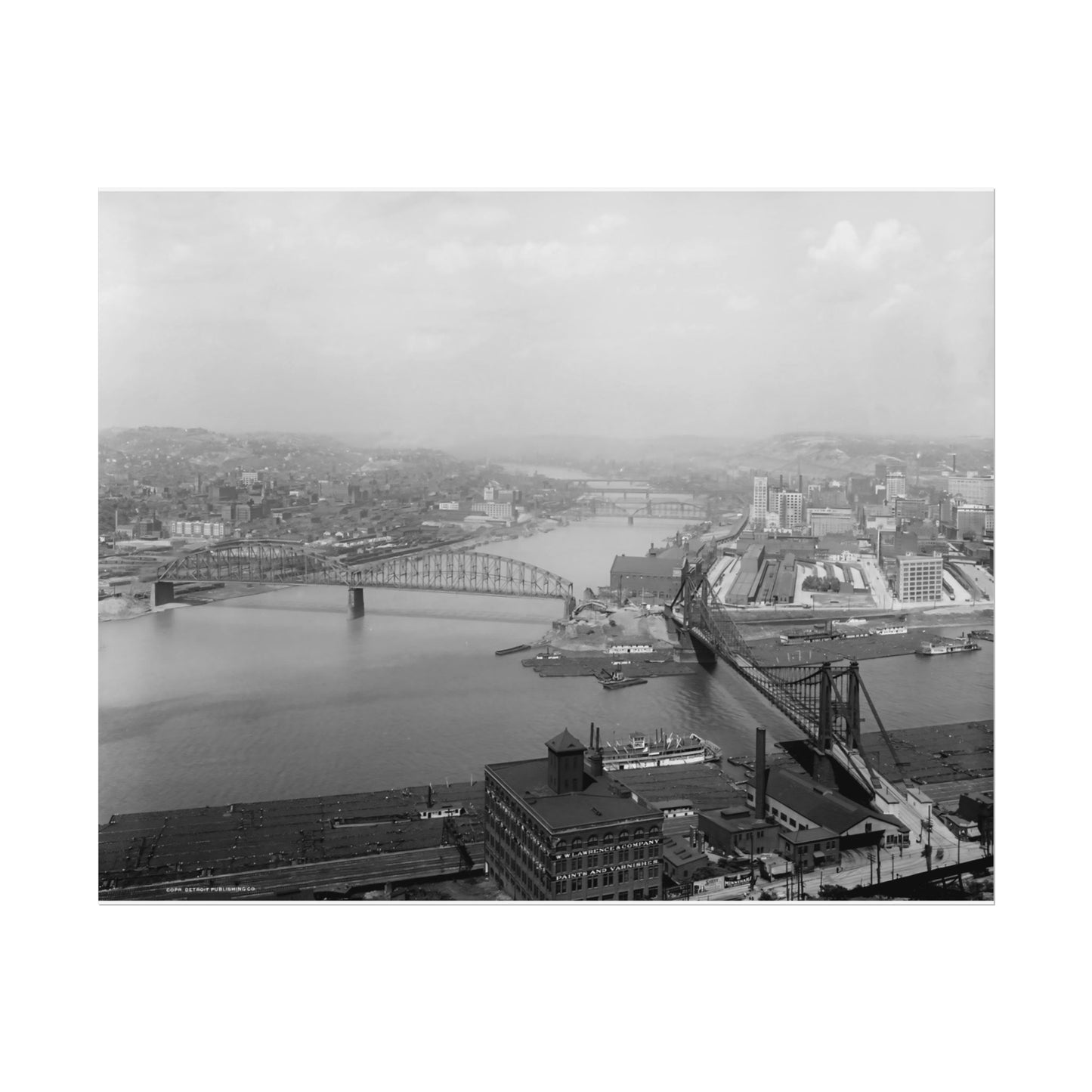 Vintage Pittsburgh Point Print