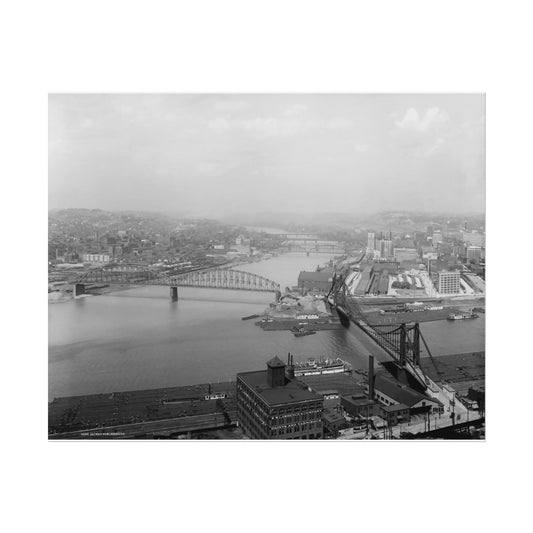 Vintage Pittsburgh Point Print