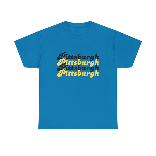 Retro Pittsburgh x4 T-Shirt