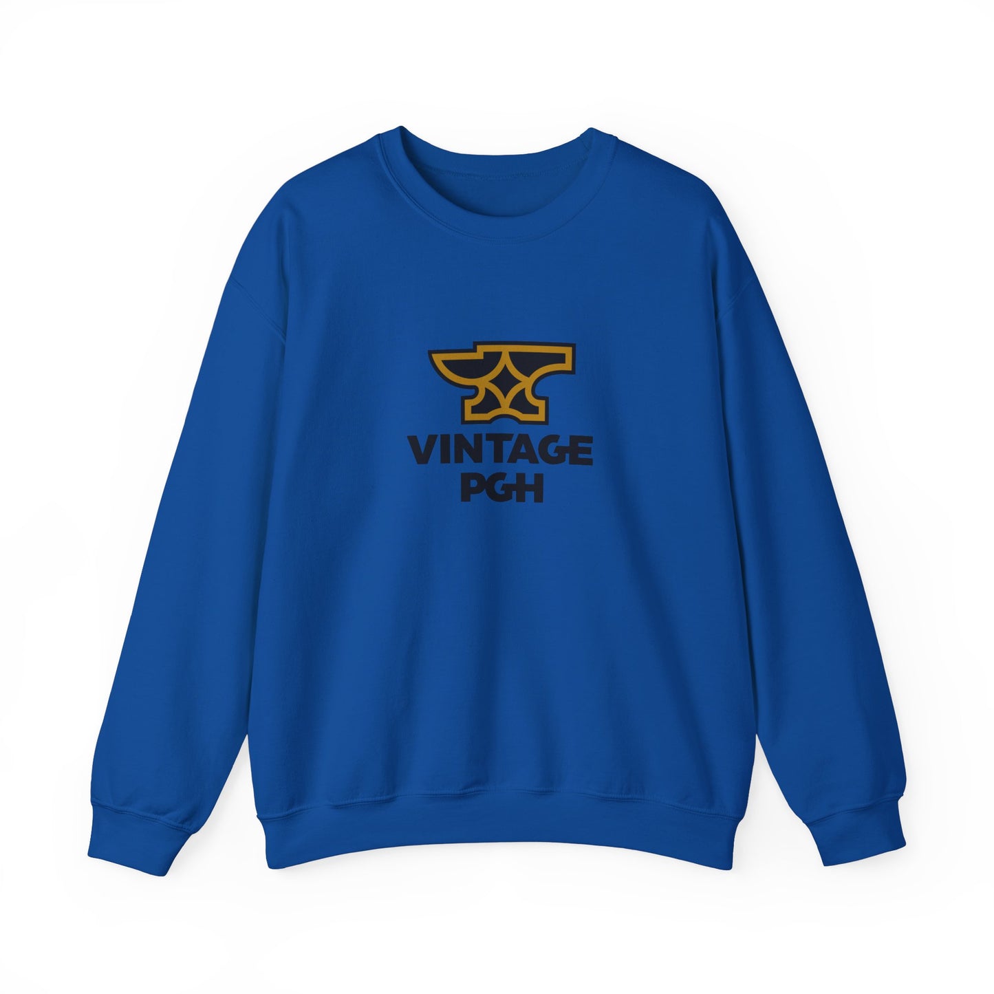 Vintage Pittsburgh Anvil Logo Crewneck Sweatshirt