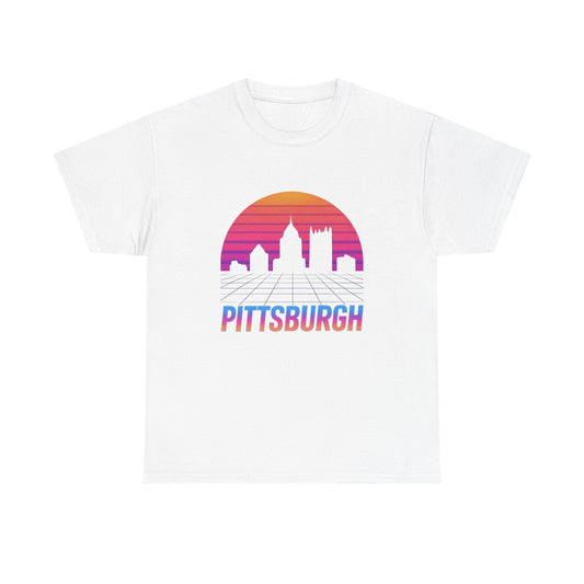 Retrowave Pittsburgh T-Shirt