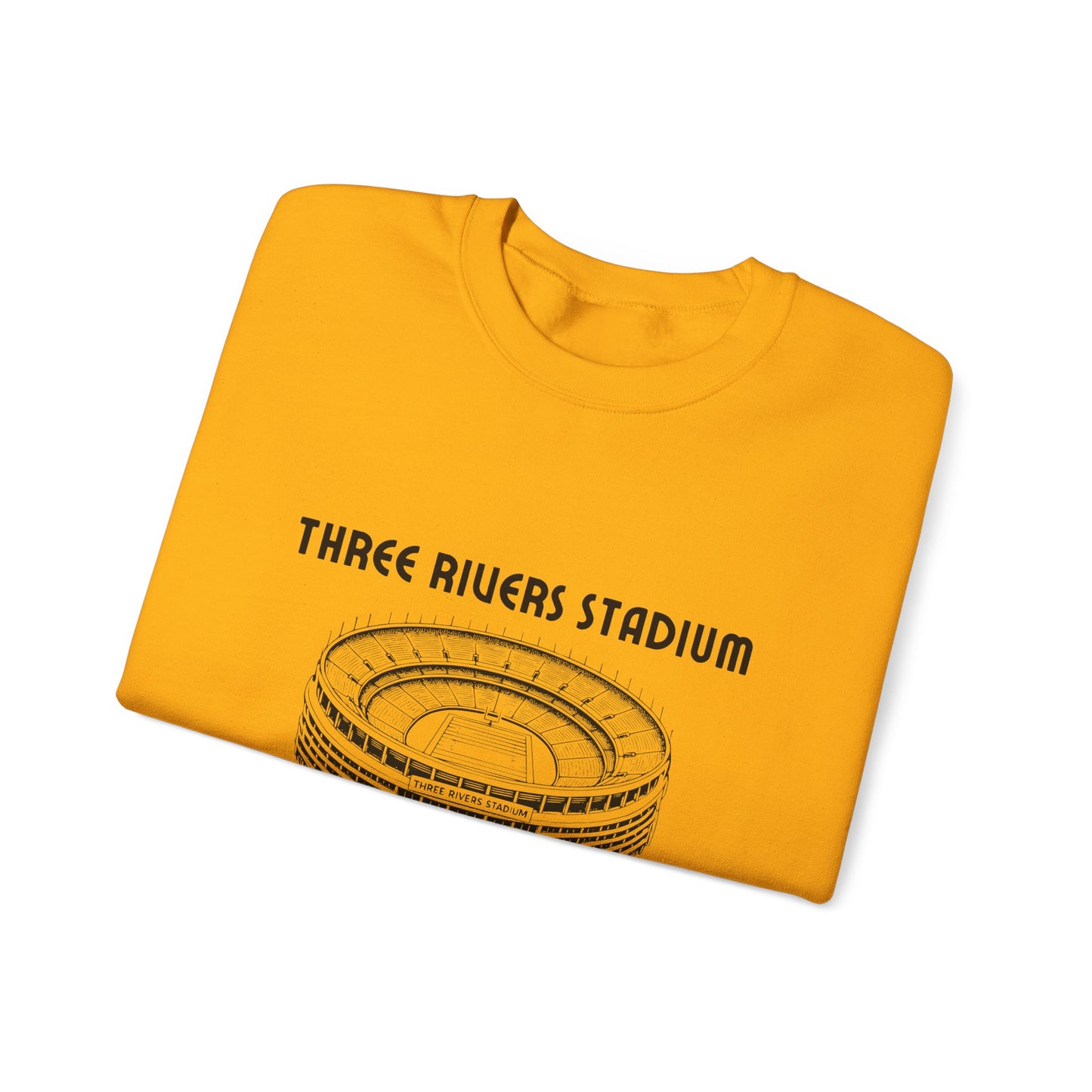 Vintage Pittsburgh Three Rivers Stadium Crewneck