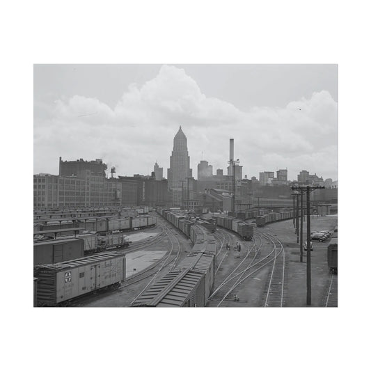 Vintage Pittsburgh Strip District Print