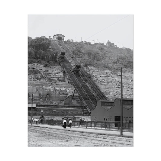 Vintage Pittsburgh Incline Print