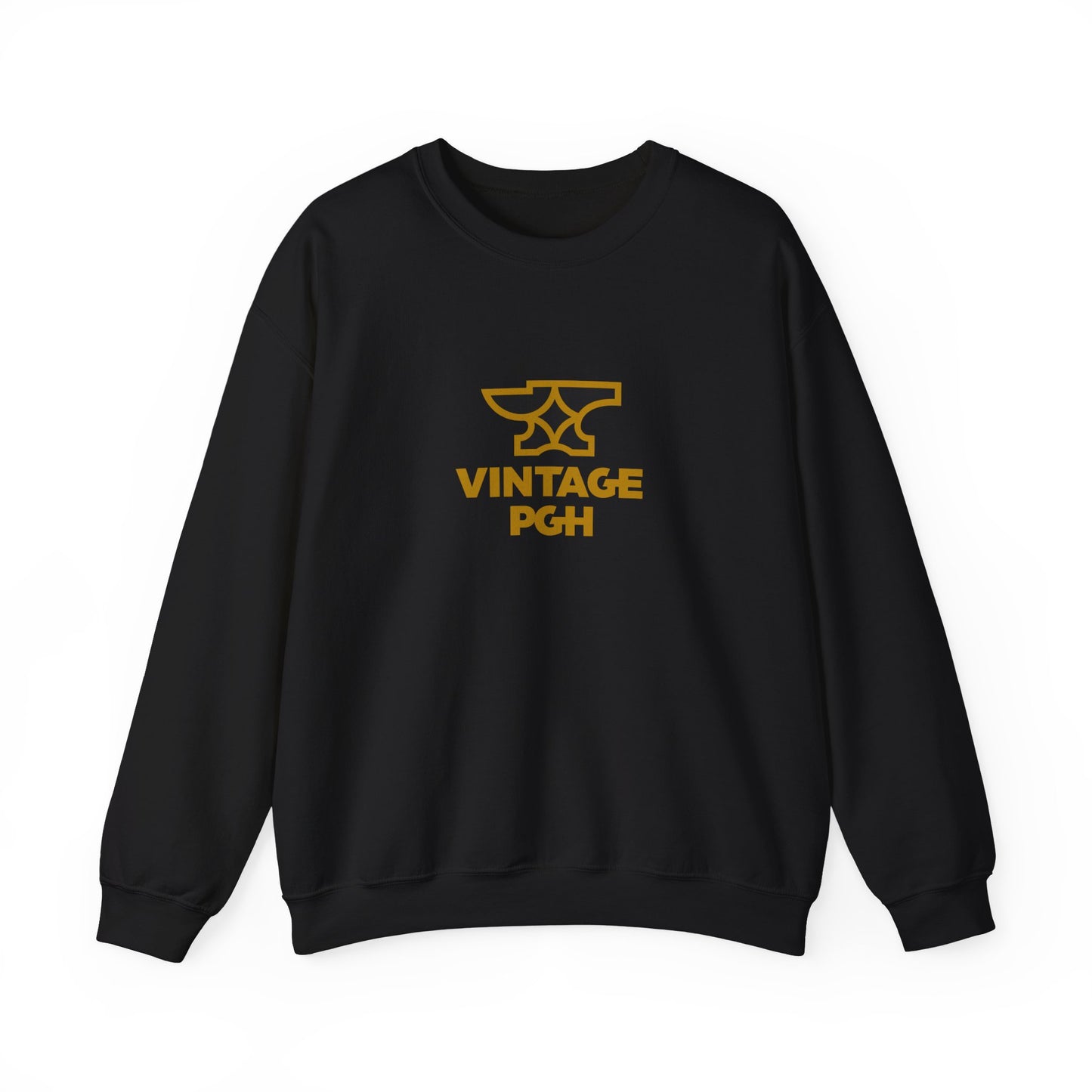 Vintage Pittsburgh Anvil Logo Crewneck Sweatshirt