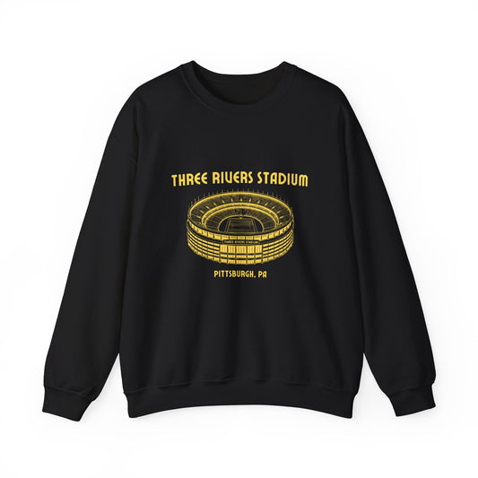 Vintage Pittsburgh Three Rivers Stadium Crewneck