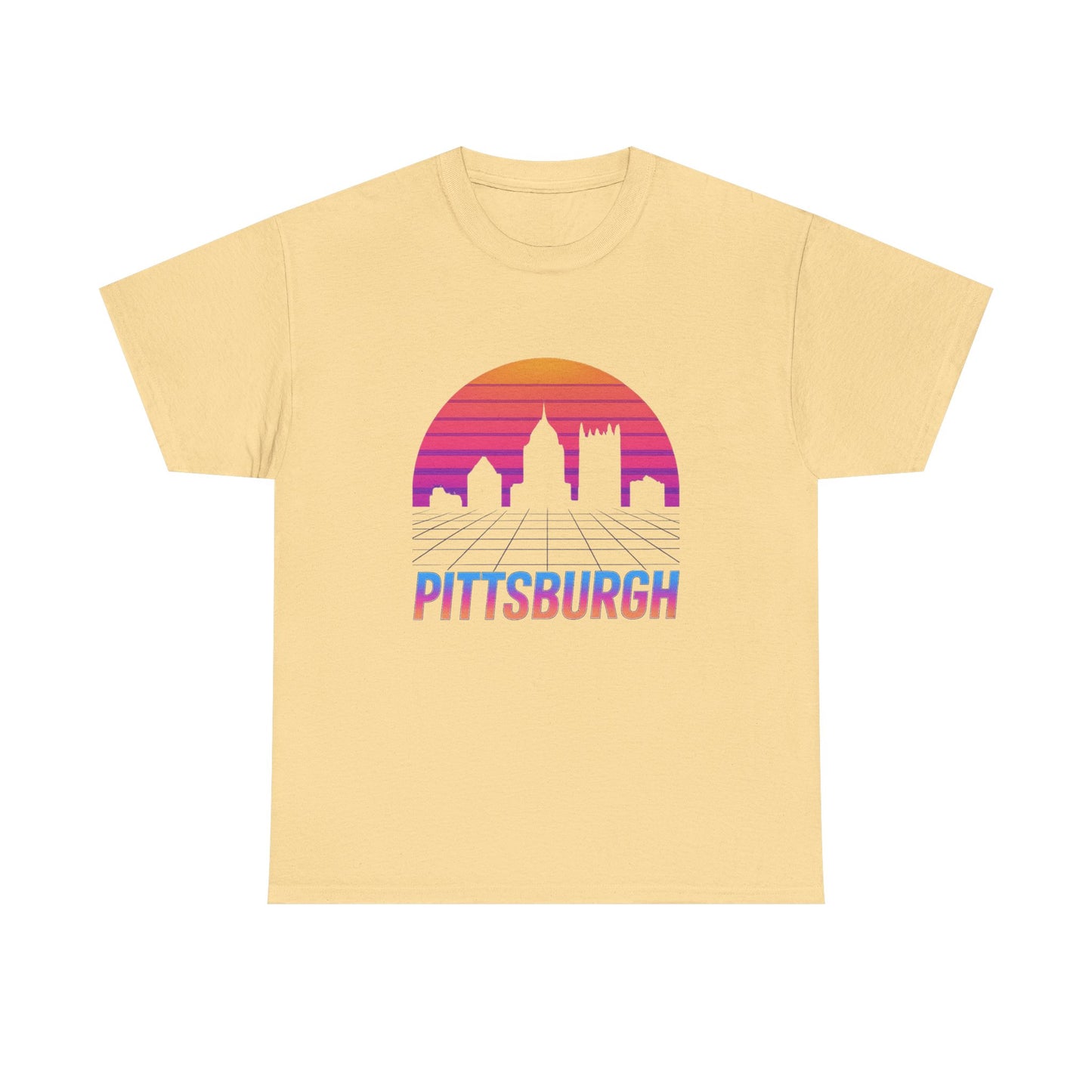 Retrowave Pittsburgh T-Shirt