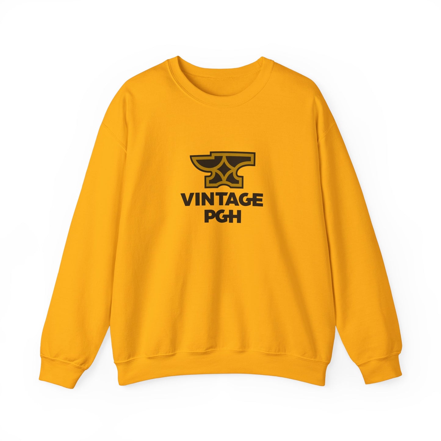 Vintage Pittsburgh Anvil Logo Crewneck Sweatshirt