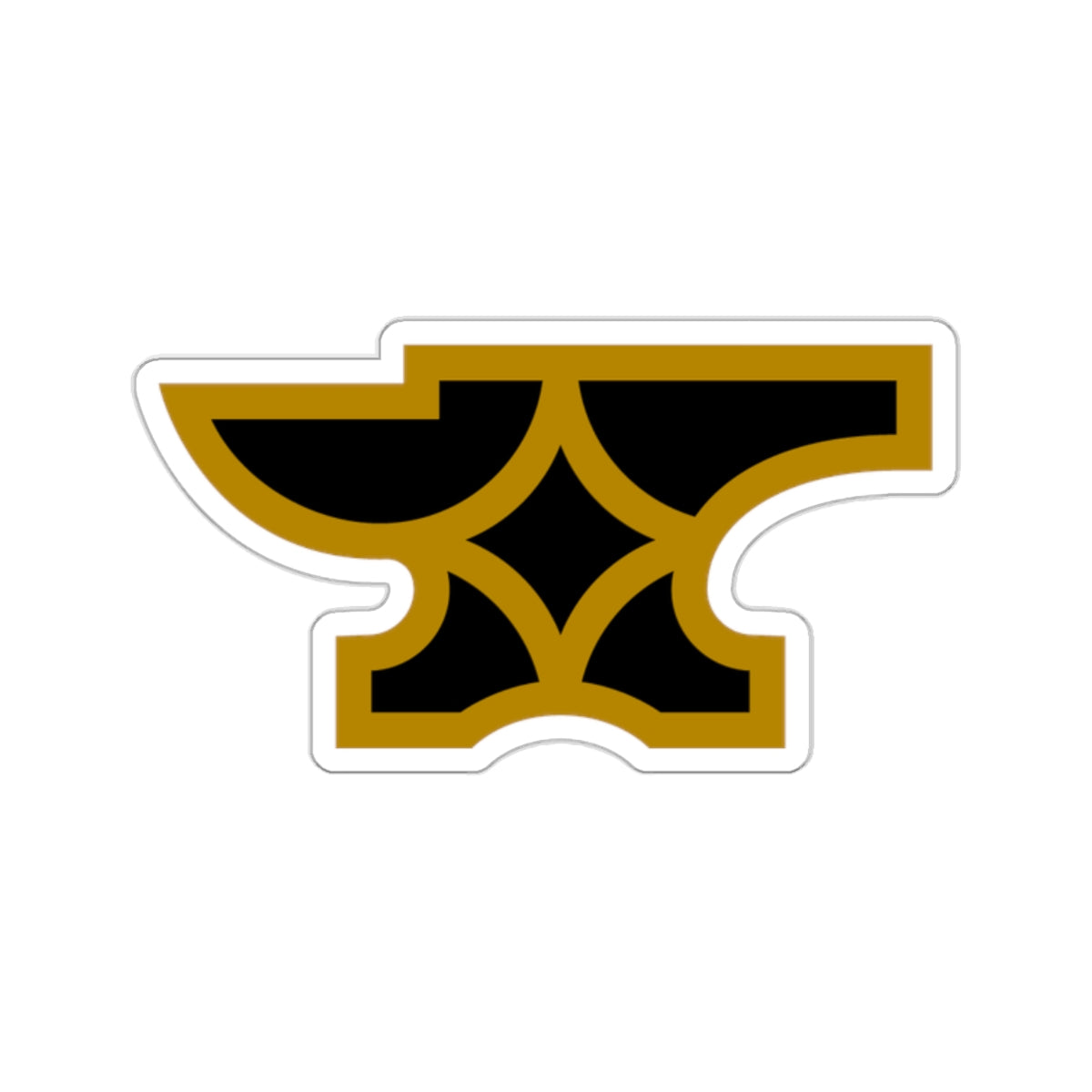 Vintage Pittsburgh Anvil Logo Sticker