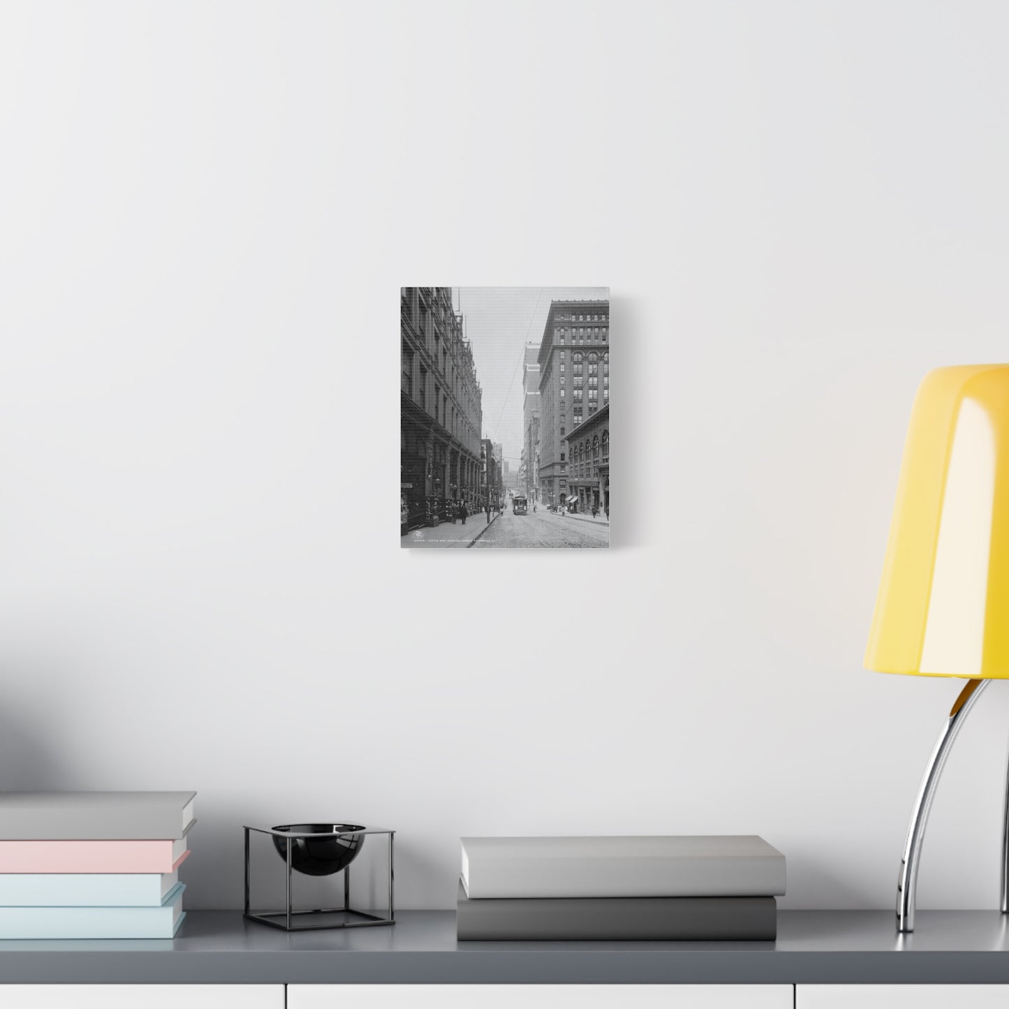 Vintage Pittsburgh Fifth Ave Canvas Print