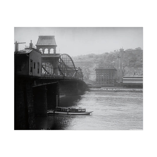 Vintage Pittsburgh Mount Washington Print